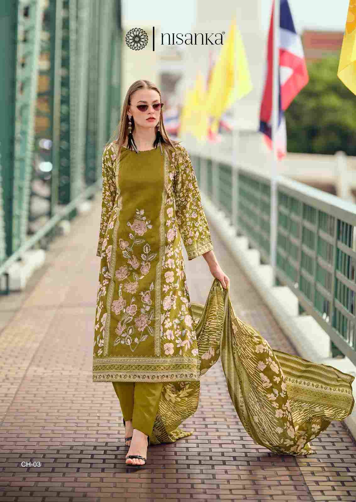 Cashmere Nx By Nisanka 03 To 06 Series Wholesale Designer Festive Suits Collection Beautiful Stylish Fancy Colorful Party Wear & Occasional Wear Pure Lawn Cotton Print Dresses At Wholesale Price
