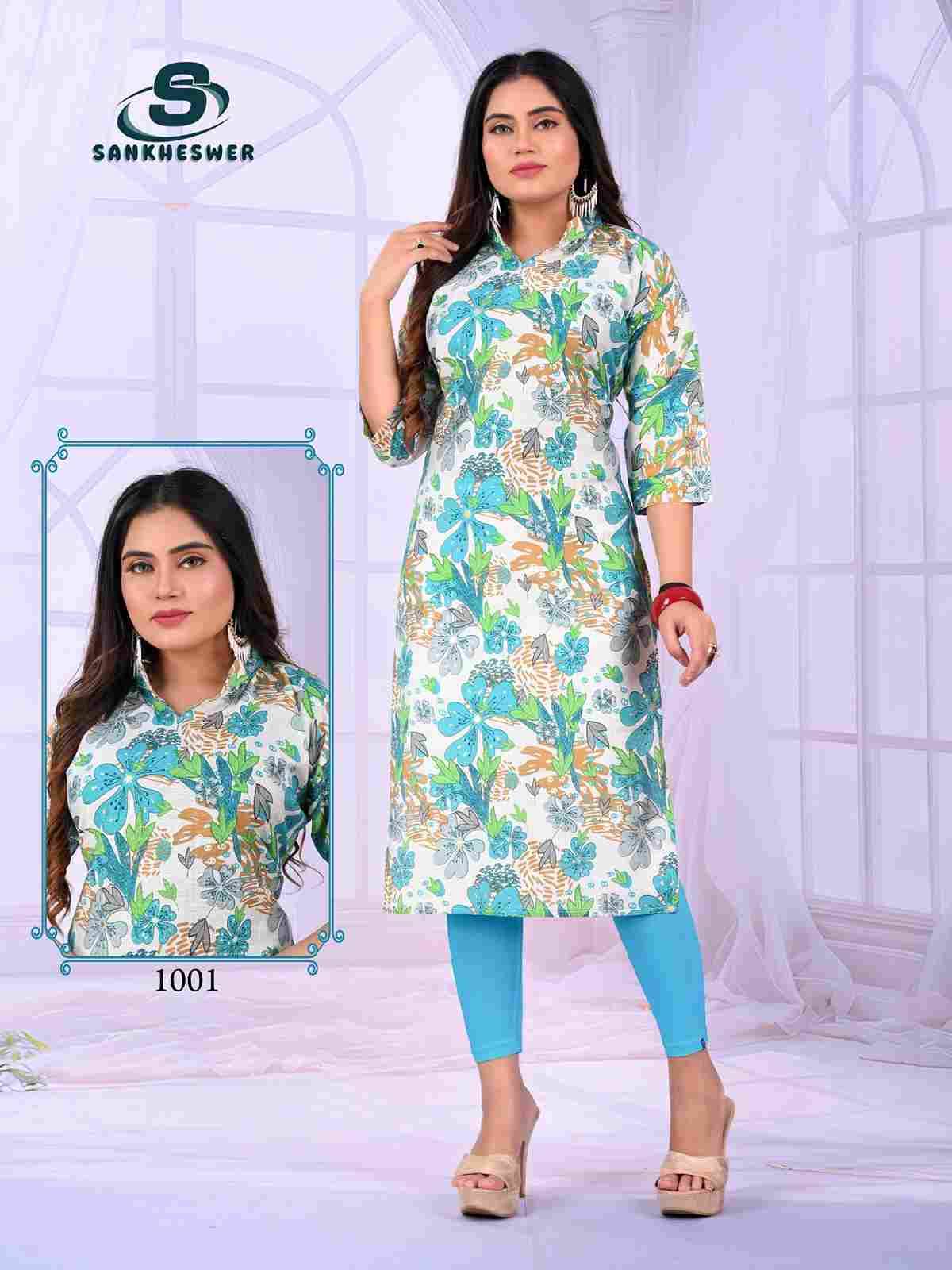 Apple By Sankheswer 1001 To 1008 Series Designer Stylish Fancy Colorful Beautiful Party Wear & Ethnic Wear Collection Heavy Vertican Kurtis At Wholesale Price