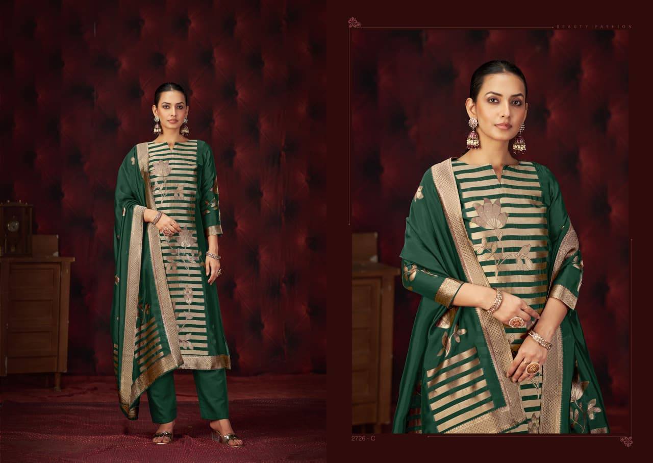 Kayan By Sargam Prints 2726-A To 2726-D Series Beautiful Festive Suits Stylish Fancy Colorful Casual Wear & Ethnic Wear Pure Viscose Silk Print Dresses At Wholesale Price