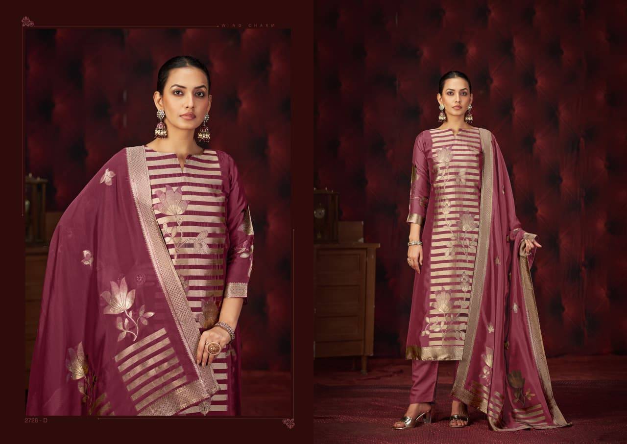 Kayan By Sargam Prints 2726-A To 2726-D Series Beautiful Festive Suits Stylish Fancy Colorful Casual Wear & Ethnic Wear Pure Viscose Silk Print Dresses At Wholesale Price