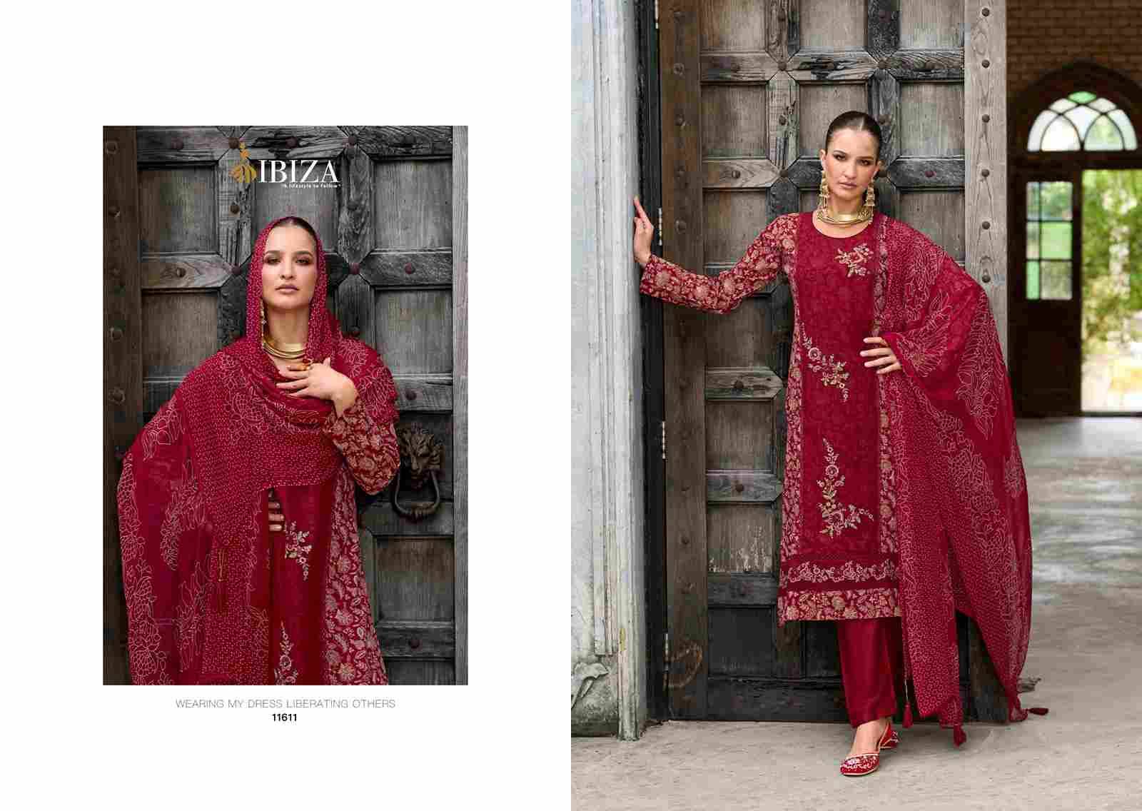 Lucian By Ibiza 11611 To 11614 Series Beautiful Festive Suits Colorful Stylish Fancy Casual Wear & Ethnic Wear Pure Viscose Pashmina Dresses At Wholesale Price