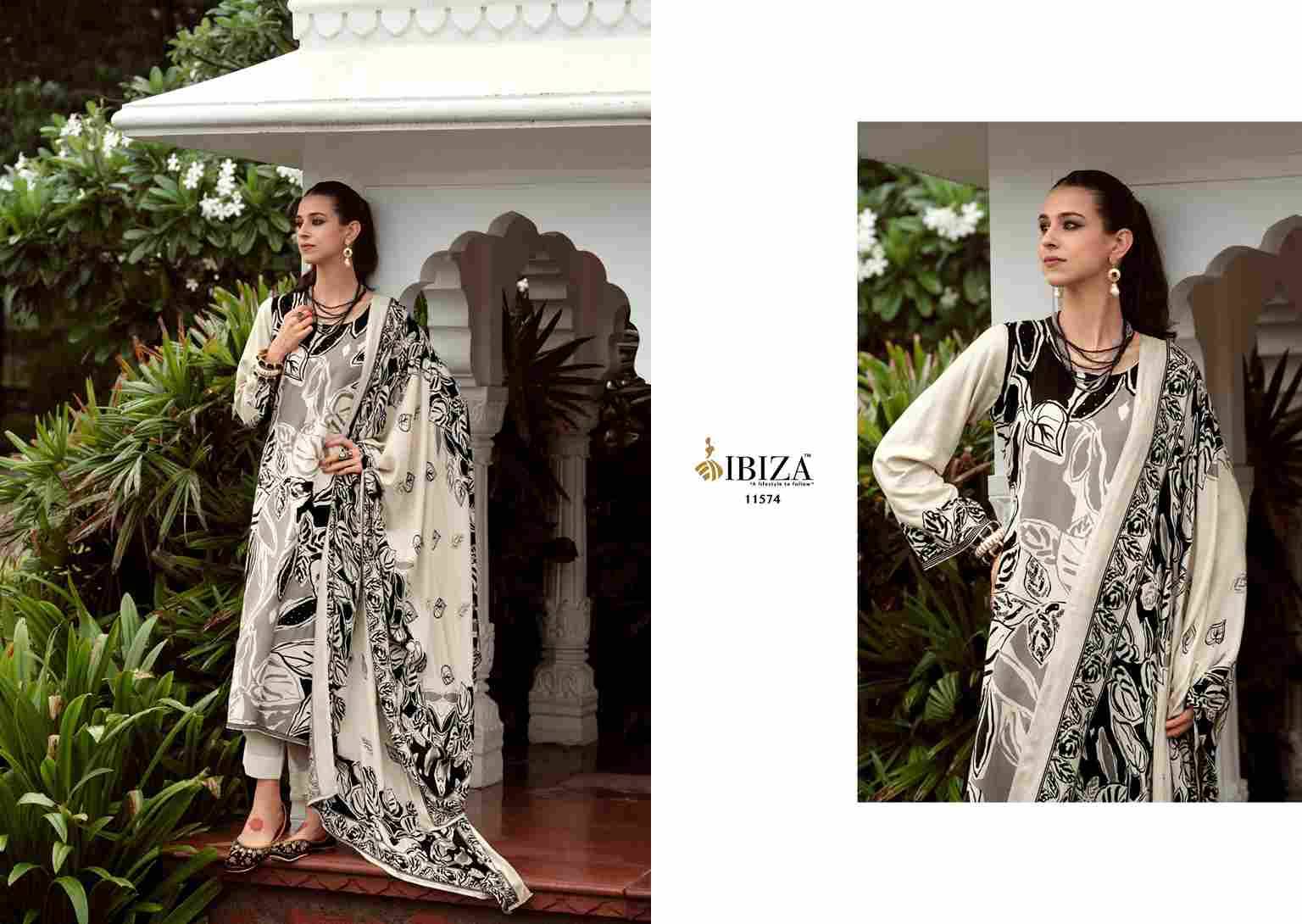 Reewaj By Ibiza 11571 To 11576 Series Beautiful Festive Suits Colorful Stylish Fancy Casual Wear & Ethnic Wear Pure Viscose Pashmina Dresses At Wholesale Price