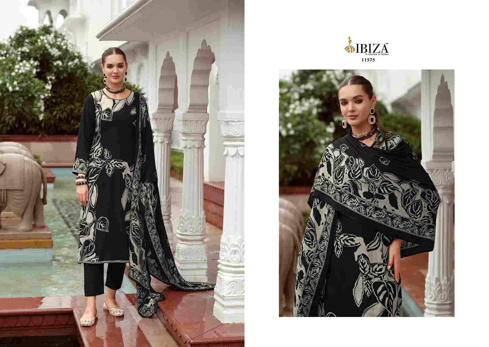 Reewaj By Ibiza 11571 To 11576 Series Beautiful Festive Suits Colorful Stylish Fancy Casual Wear & Ethnic Wear Pure Viscose Pashmina Dresses At Wholesale Price