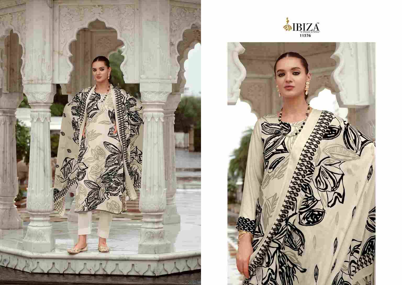 Reewaj By Ibiza 11571 To 11576 Series Beautiful Festive Suits Colorful Stylish Fancy Casual Wear & Ethnic Wear Pure Viscose Pashmina Dresses At Wholesale Price