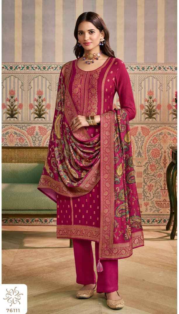 Kervin Ananta Vol-2 By Vinay Fashion 76111 To 76116 Series Beautiful Suits Colorful Stylish Fancy Casual Wear & Ethnic Wear Viscose Pashmina Dresses At Wholesale Price