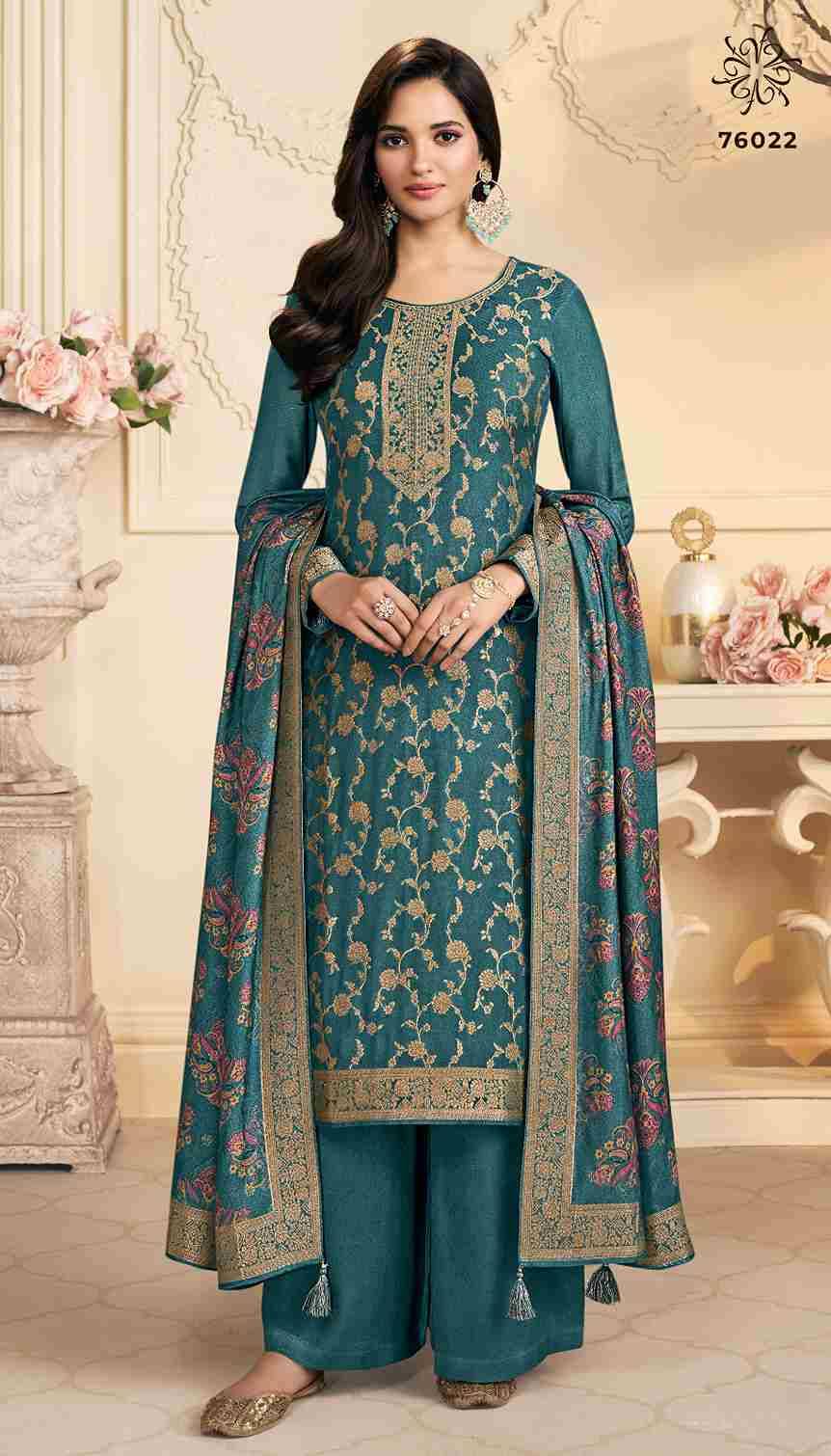Kervin Ananta By Vinay Fashion 76021 To 76025 Series Beautiful Suits Colorful Stylish Fancy Casual Wear & Ethnic Wear Viscose Pashmina Dresses At Wholesale Price