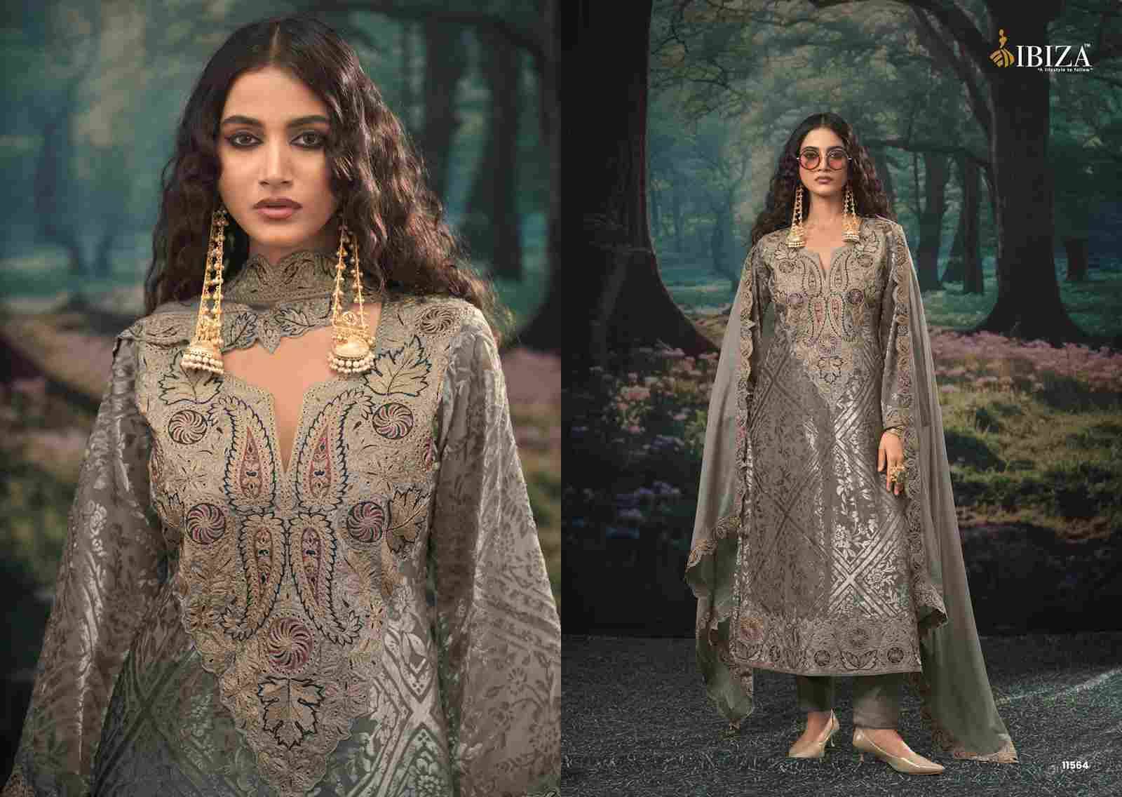 Palachi Paisley By Ibiza 11561 To 11564 Series Beautiful Festive Suits Colorful Stylish Fancy Casual Wear & Ethnic Wear Pure Velvet Brasso Dresses At Wholesale Price