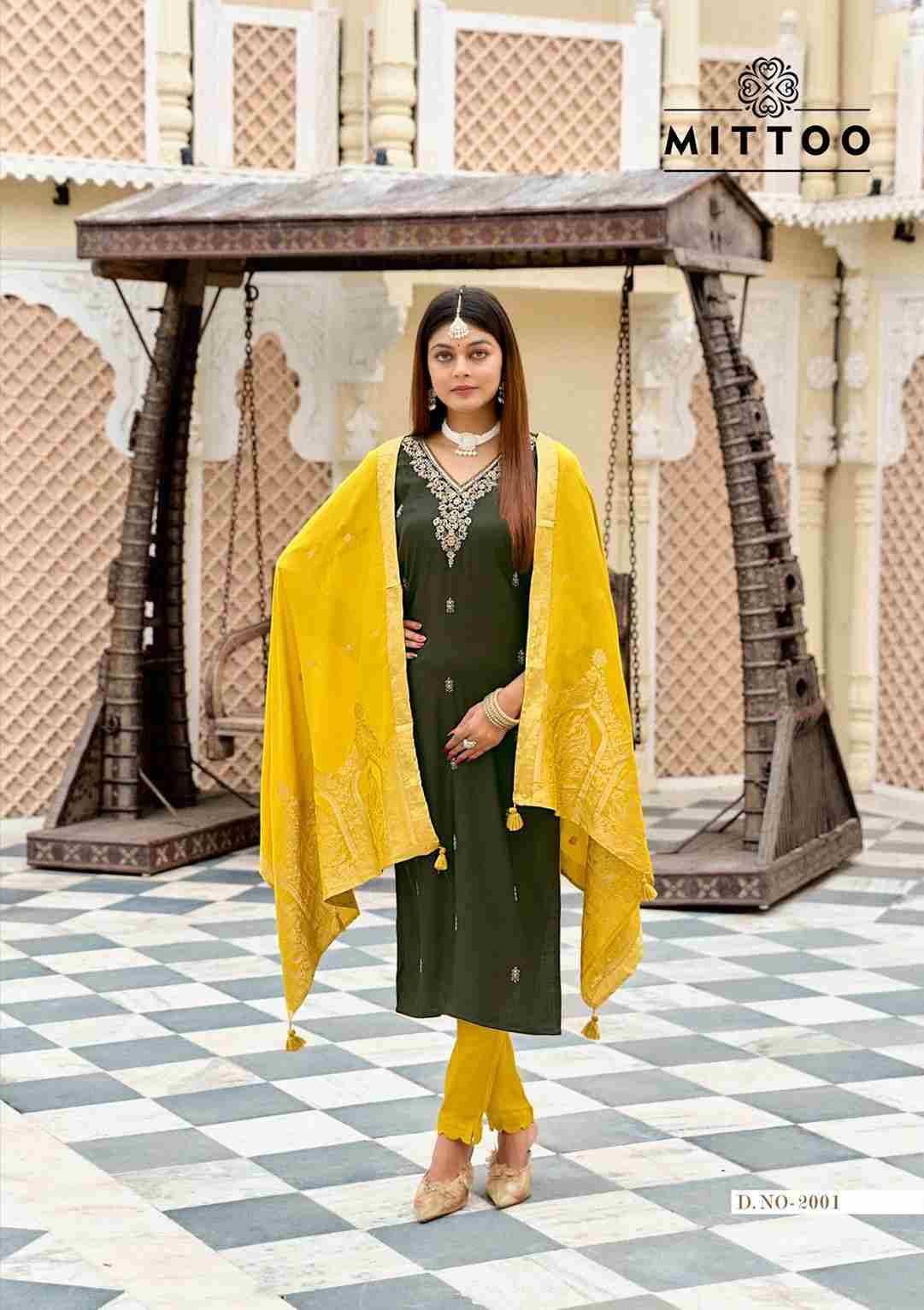 Alankar By Mittoo 2001 To 2006 Series Designer Festive Suits Beautiful Stylish Fancy Colorful Party Wear & Occasional Wear Viscose Weaving Dresses At Wholesale Price