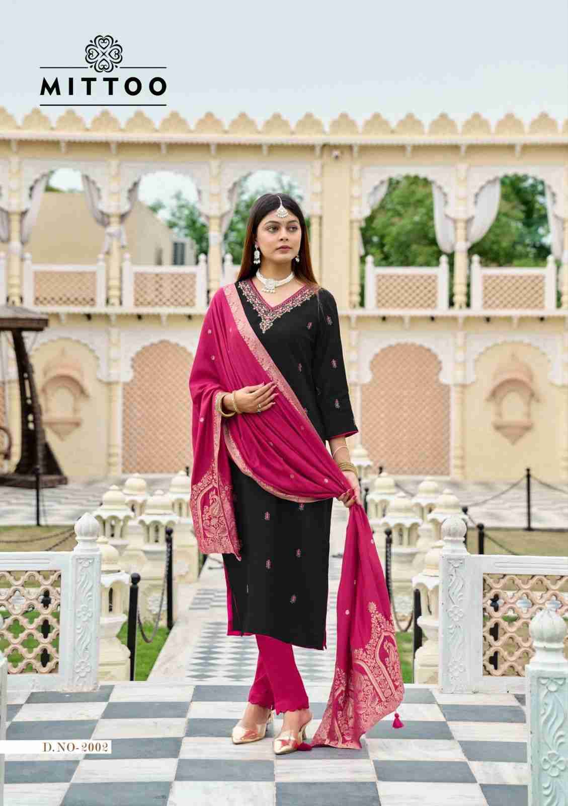 Alankar By Mittoo 2001 To 2006 Series Designer Festive Suits Beautiful Stylish Fancy Colorful Party Wear & Occasional Wear Viscose Weaving Dresses At Wholesale Price