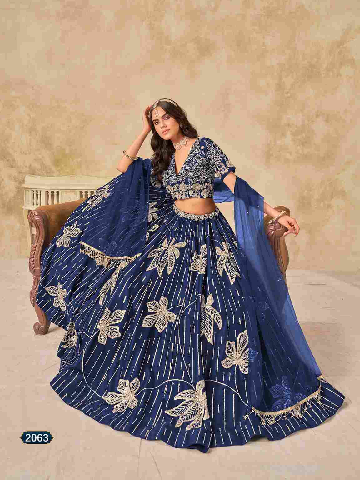 Mehvish Vol-26 By Fashid Wholesale 2061 To 2064 Series Designer Beautiful Collection Occasional Wear & Party Wear Art Silk Lehengas At Wholesale Price