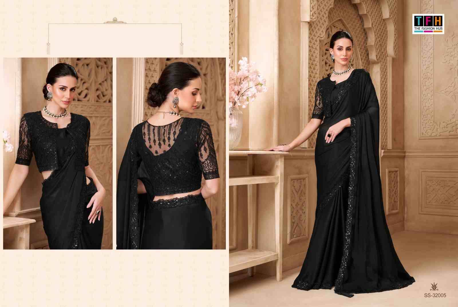 Silver Screen Vol-22 By TFH 32001 To 32018 Series Indian Traditional Wear Collection Beautiful Stylish Fancy Colorful Party Wear & Occasional Wear Satin Silk/Georgette Sarees At Wholesale Price