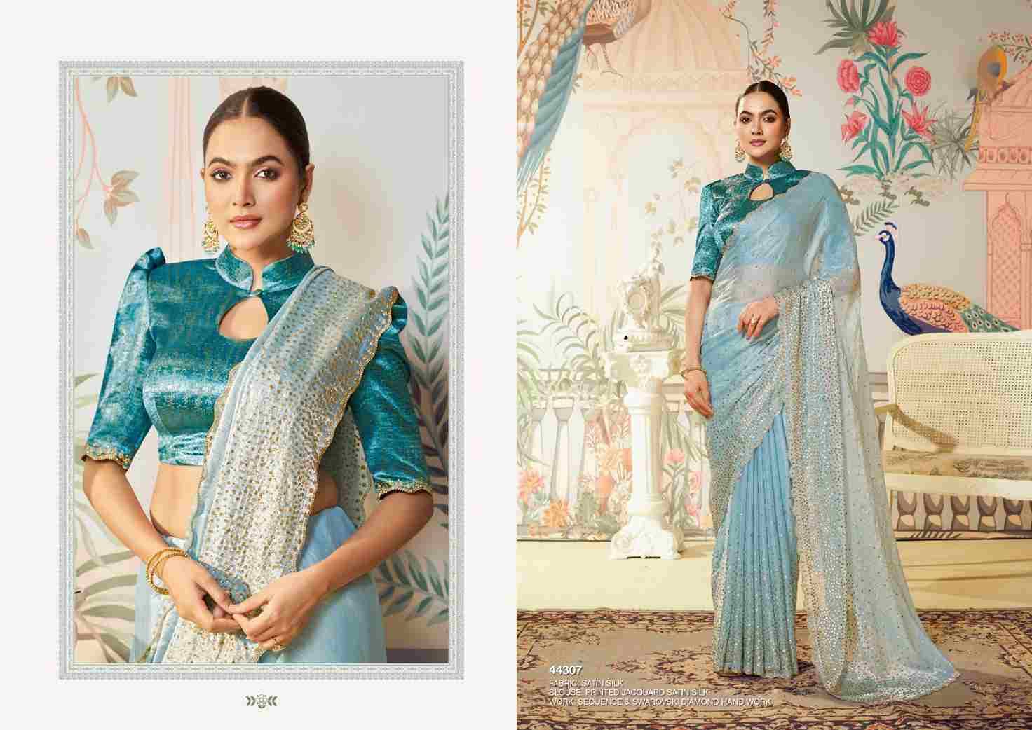 Seerat By Mahotsav Creation 44303 To 44320 Series Indian Traditional Wear Collection Beautiful Stylish Fancy Colorful Party Wear & Occasional Wear Tussar Silk Sarees At Wholesale Price