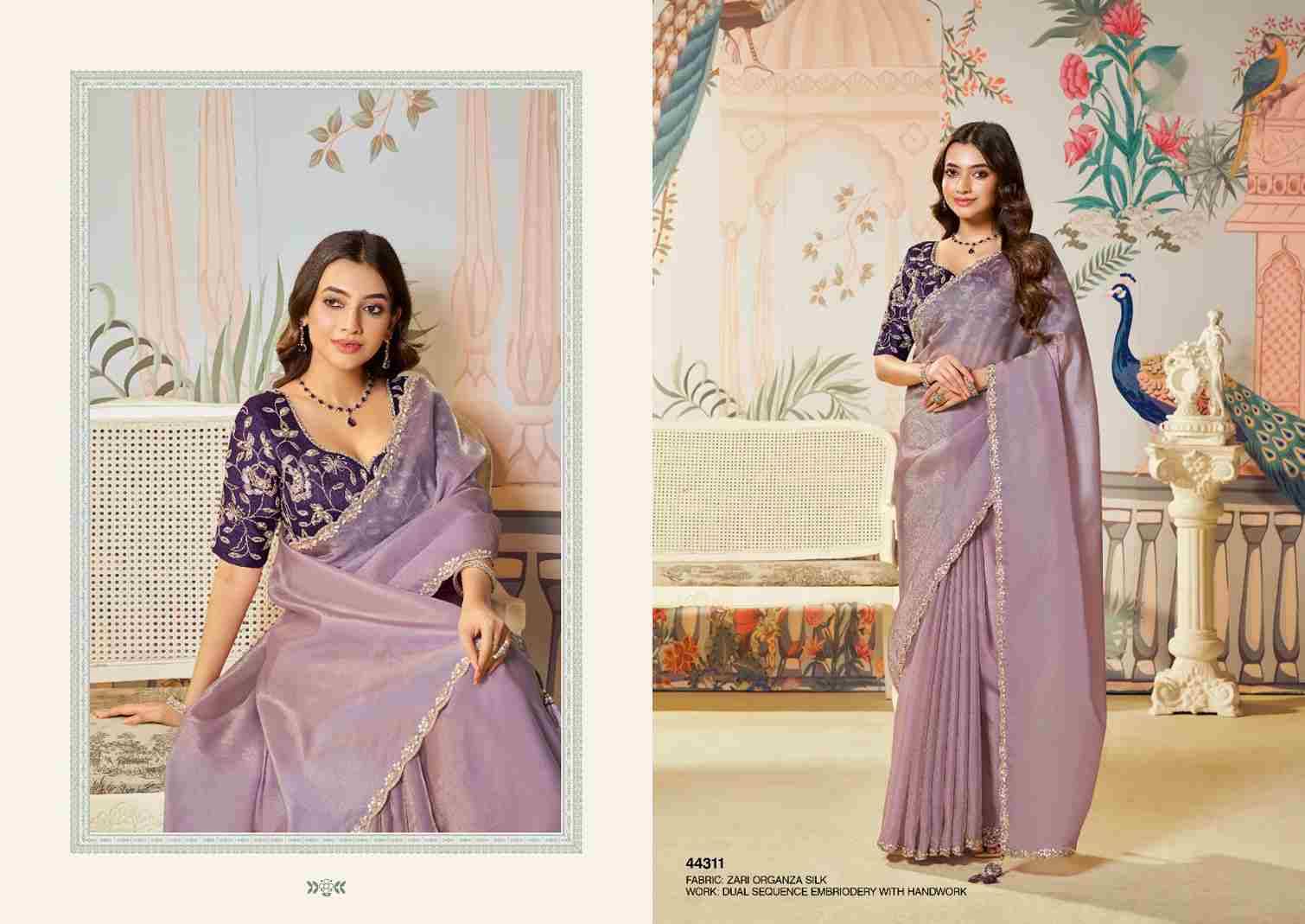 Seerat By Mahotsav Creation 44303 To 44320 Series Indian Traditional Wear Collection Beautiful Stylish Fancy Colorful Party Wear & Occasional Wear Tussar Silk Sarees At Wholesale Price