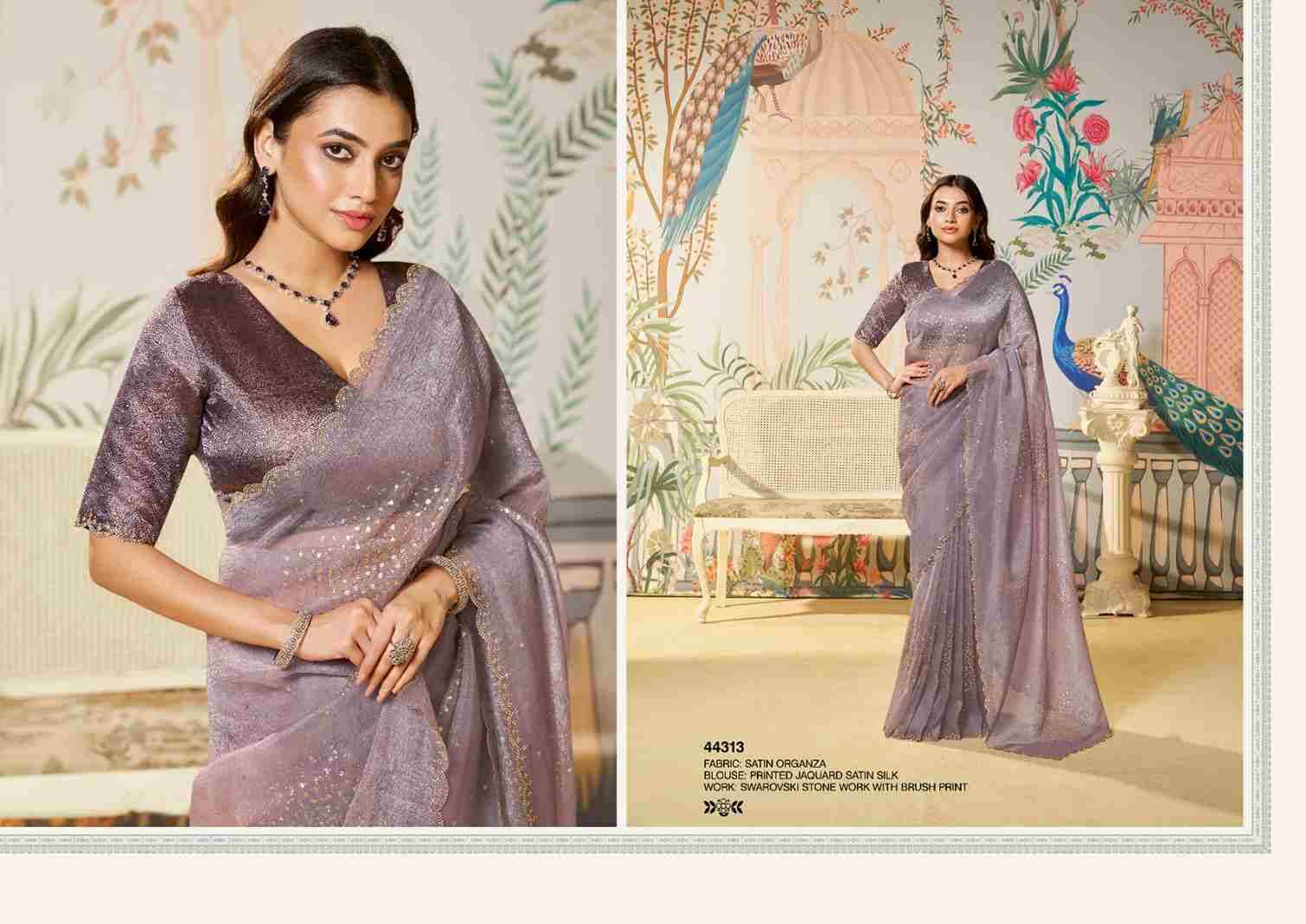 Seerat By Mahotsav Creation 44303 To 44320 Series Indian Traditional Wear Collection Beautiful Stylish Fancy Colorful Party Wear & Occasional Wear Tussar Silk Sarees At Wholesale Price