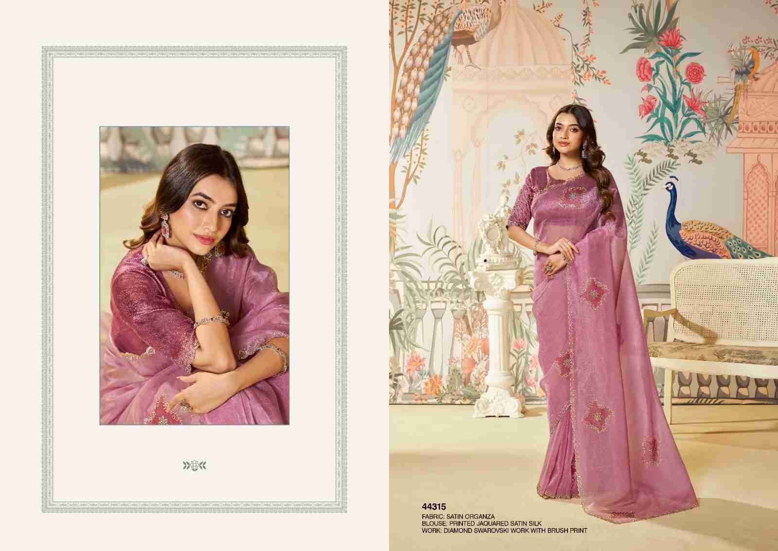 Seerat By Mahotsav Creation 44303 To 44320 Series Indian Traditional Wear Collection Beautiful Stylish Fancy Colorful Party Wear & Occasional Wear Tussar Silk Sarees At Wholesale Price