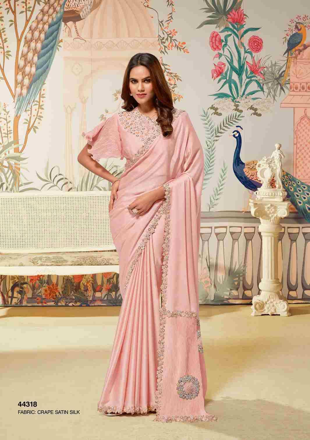 Seerat By Mahotsav Creation 44303 To 44320 Series Indian Traditional Wear Collection Beautiful Stylish Fancy Colorful Party Wear & Occasional Wear Tussar Silk Sarees At Wholesale Price