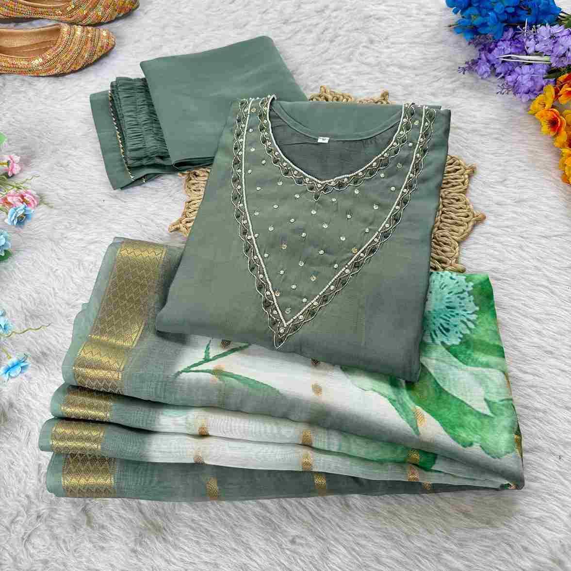 Mb-480 By Fashid Wholesale Designer Stylish Fancy Colorful Beautiful Party Wear & Ethnic Wear Collection Roman Silk Dresses At Wholesale Price