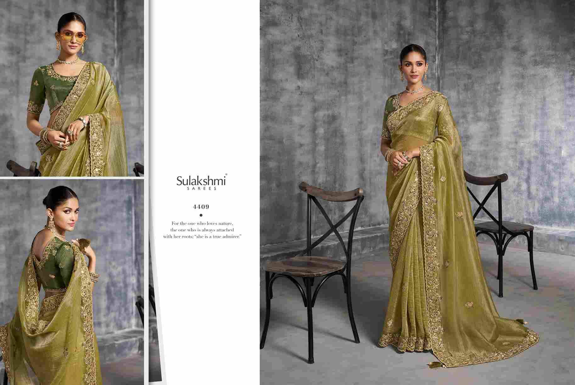 Kashira By Sulakshmi 4401 To 4412 Series Indian Traditional Wear Collection Beautiful Stylish Fancy Colorful Party Wear & Occasional Wear Tissue Sarees At Wholesale Price