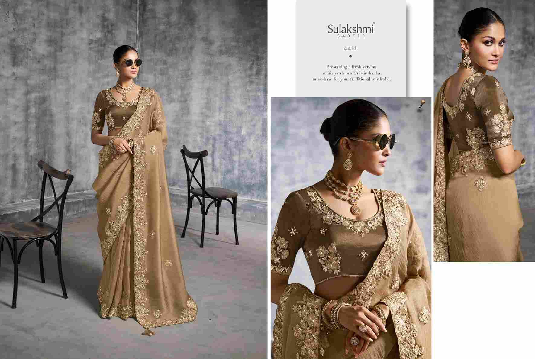 Kashira By Sulakshmi 4401 To 4412 Series Indian Traditional Wear Collection Beautiful Stylish Fancy Colorful Party Wear & Occasional Wear Tissue Sarees At Wholesale Price
