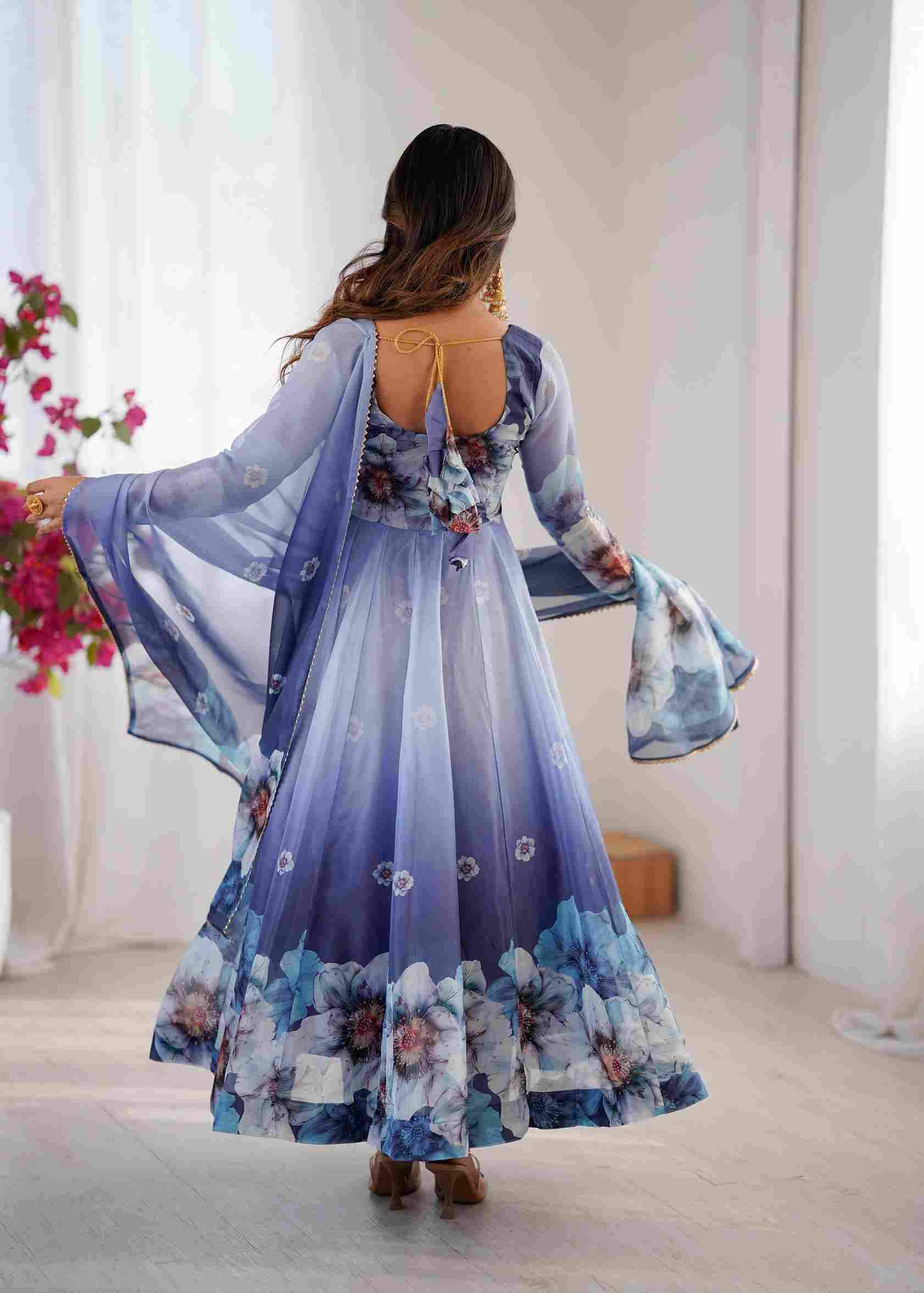 Mb-512 By Fashid Wholesale Designer Stylish Fancy Colorful Beautiful Party Wear & Ethnic Wear Collection Organza Tabby Silk Dresses At Wholesale Price
