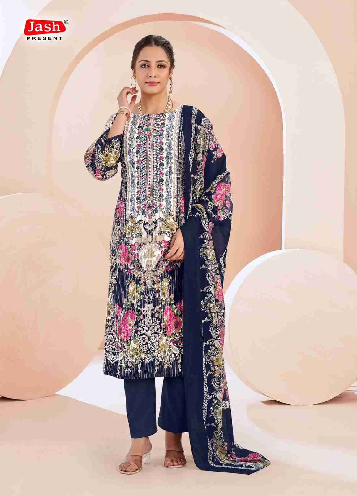 Qurbat Vol-8 By Jash 8001 To 8008 Series Beautiful Festive Suits Stylish Fancy Colorful Casual Wear & Ethnic Wear Cotton Print Dresses At Wholesale Price