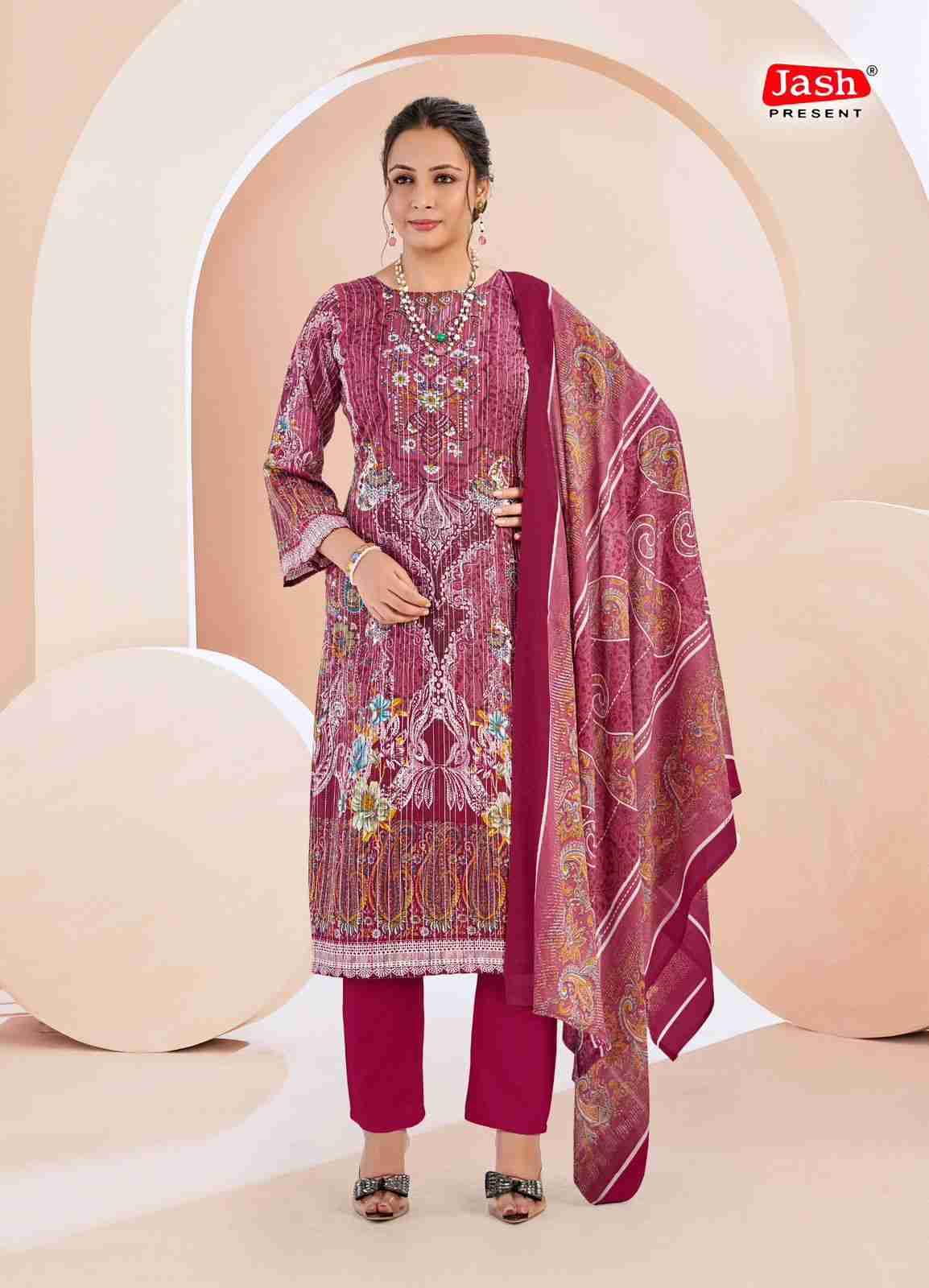 Qurbat Vol-8 By Jash 8001 To 8008 Series Beautiful Festive Suits Stylish Fancy Colorful Casual Wear & Ethnic Wear Cotton Print Dresses At Wholesale Price