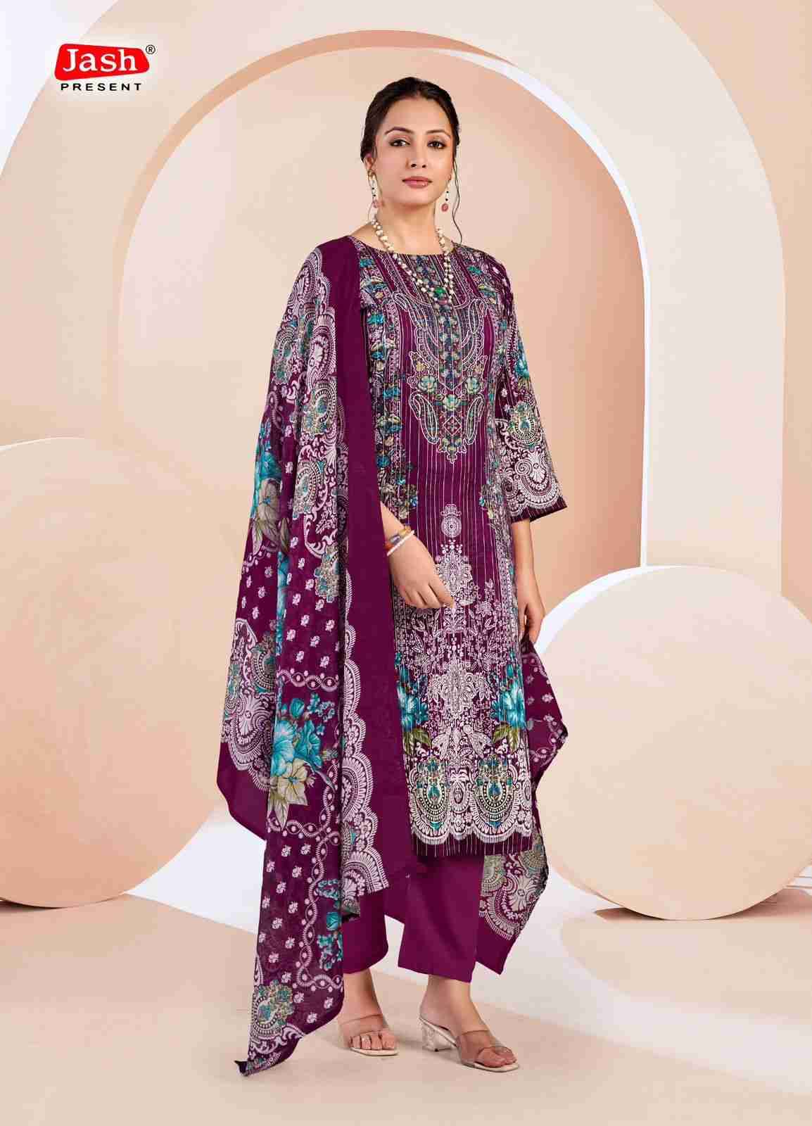 Qurbat Vol-8 By Jash 8001 To 8008 Series Beautiful Festive Suits Stylish Fancy Colorful Casual Wear & Ethnic Wear Cotton Print Dresses At Wholesale Price