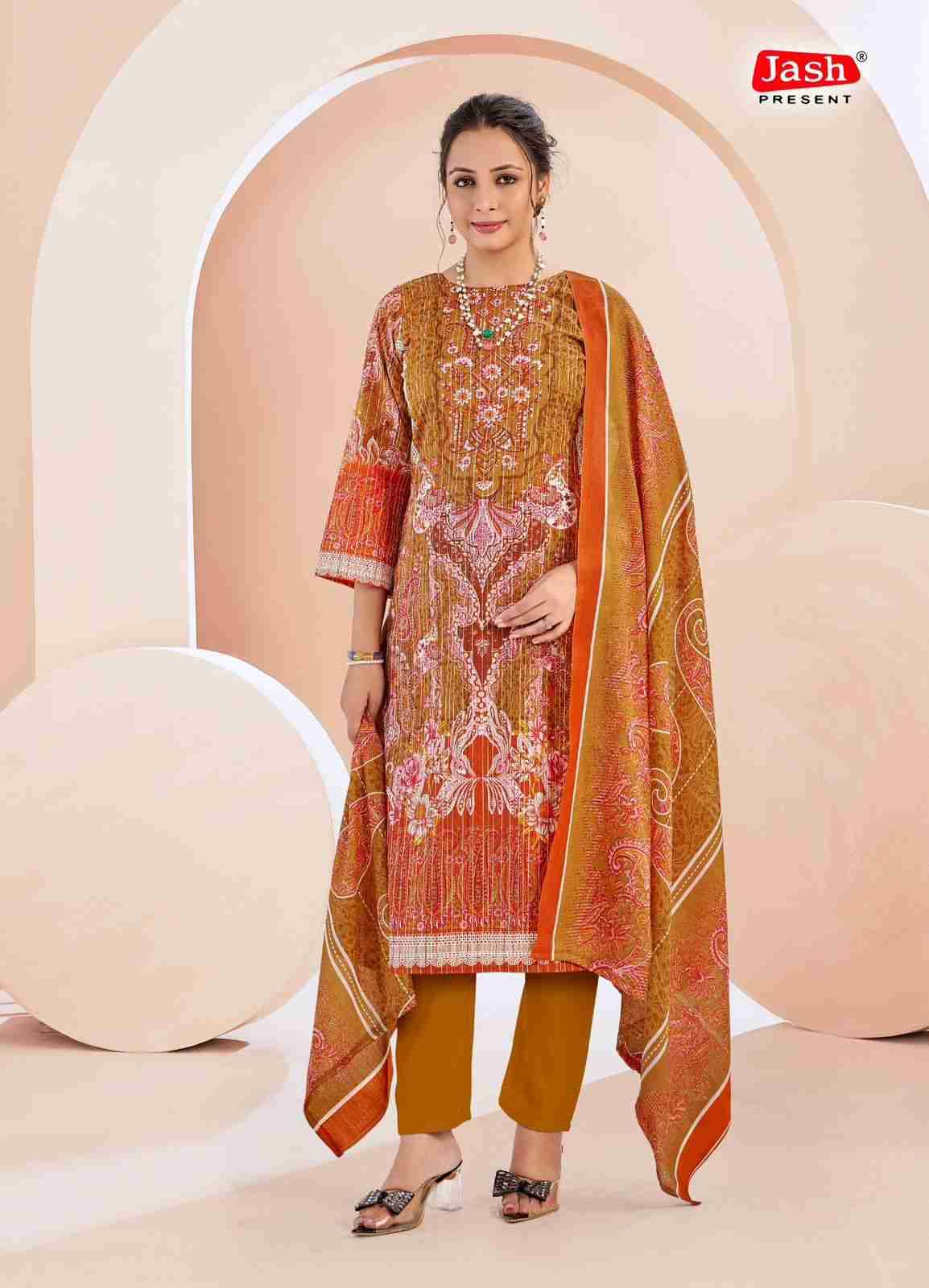 Qurbat Vol-8 By Jash 8001 To 8008 Series Beautiful Festive Suits Stylish Fancy Colorful Casual Wear & Ethnic Wear Cotton Print Dresses At Wholesale Price
