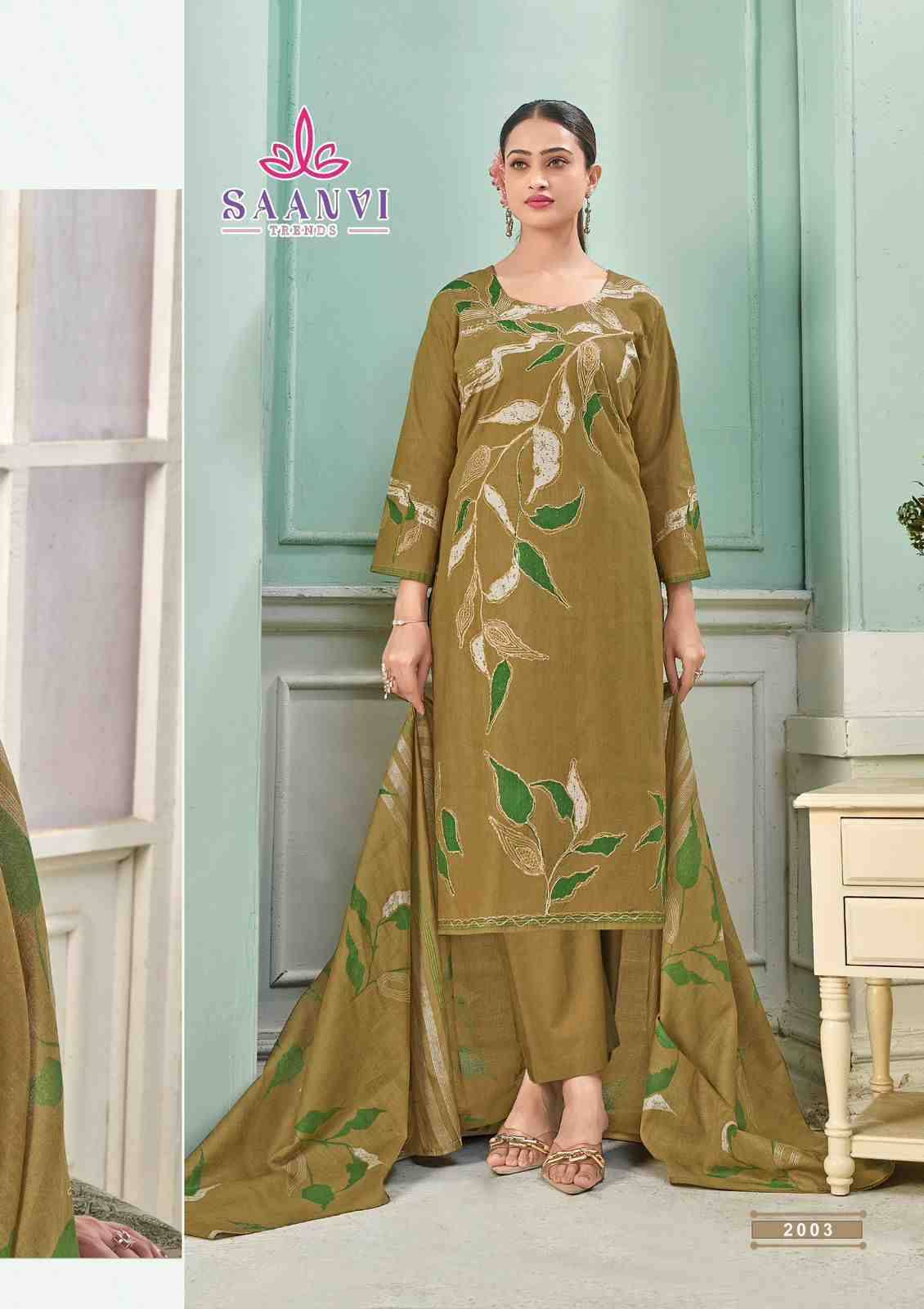 Samayra Vol-2 By Saanvi Trends 2001 To 2008 Series Beautiful Suits Colorful Stylish Fancy Casual Wear & Ethnic Wear Pure Cotton Print Dresses At Wholesale Price