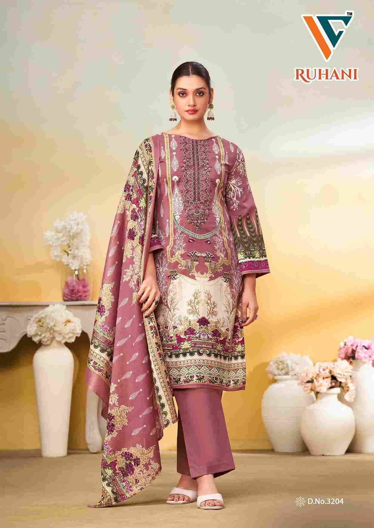 Ruhani Vol-32 By Vandana Creation 3201 To 3208 Series Beautiful Festive Suits Stylish Fancy Colorful Casual Wear & Ethnic Wear Cotton Print Dresses At Wholesale Price