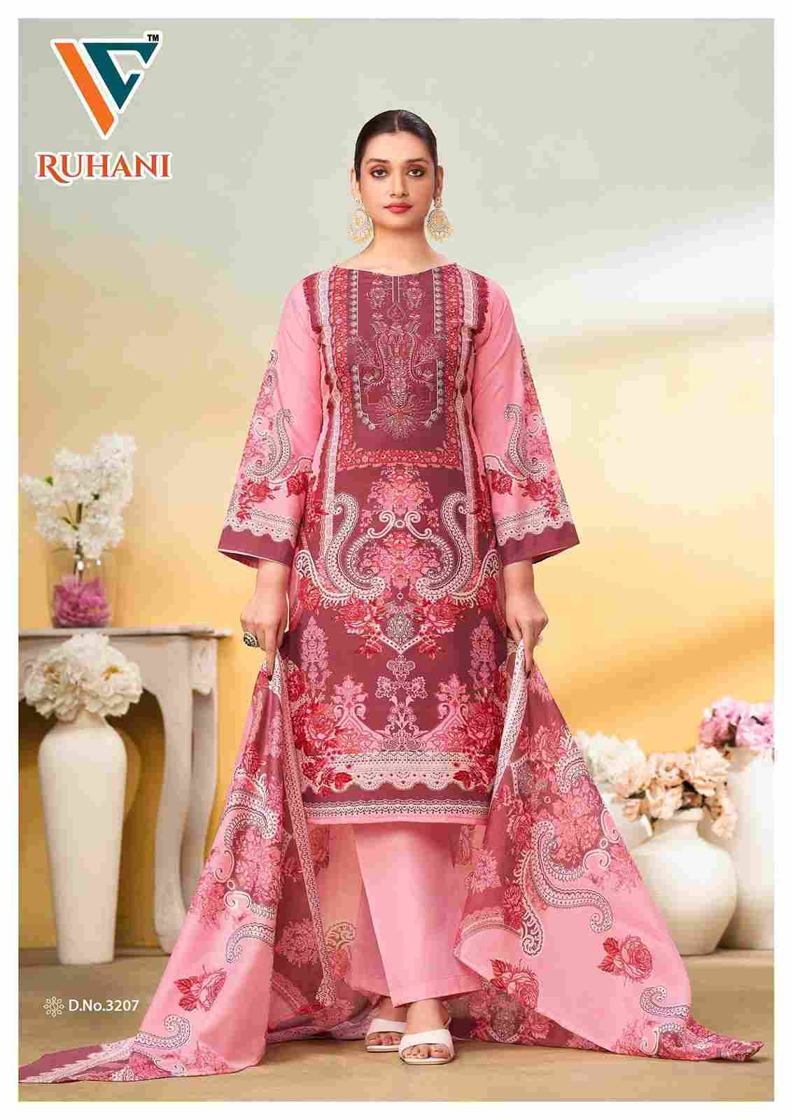 Ruhani Vol-32 By Vandana Creation 3201 To 3208 Series Beautiful Festive Suits Stylish Fancy Colorful Casual Wear & Ethnic Wear Cotton Print Dresses At Wholesale Price