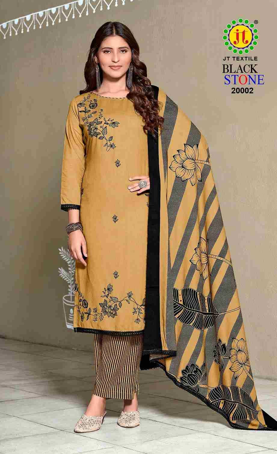 Black Stone Vol-20 By JT 20001 To 20005 Series Beautiful Festive Suits Colorful Stylish Fancy Casual Wear & Ethnic Wear Rayon Dresses At Wholesale Price