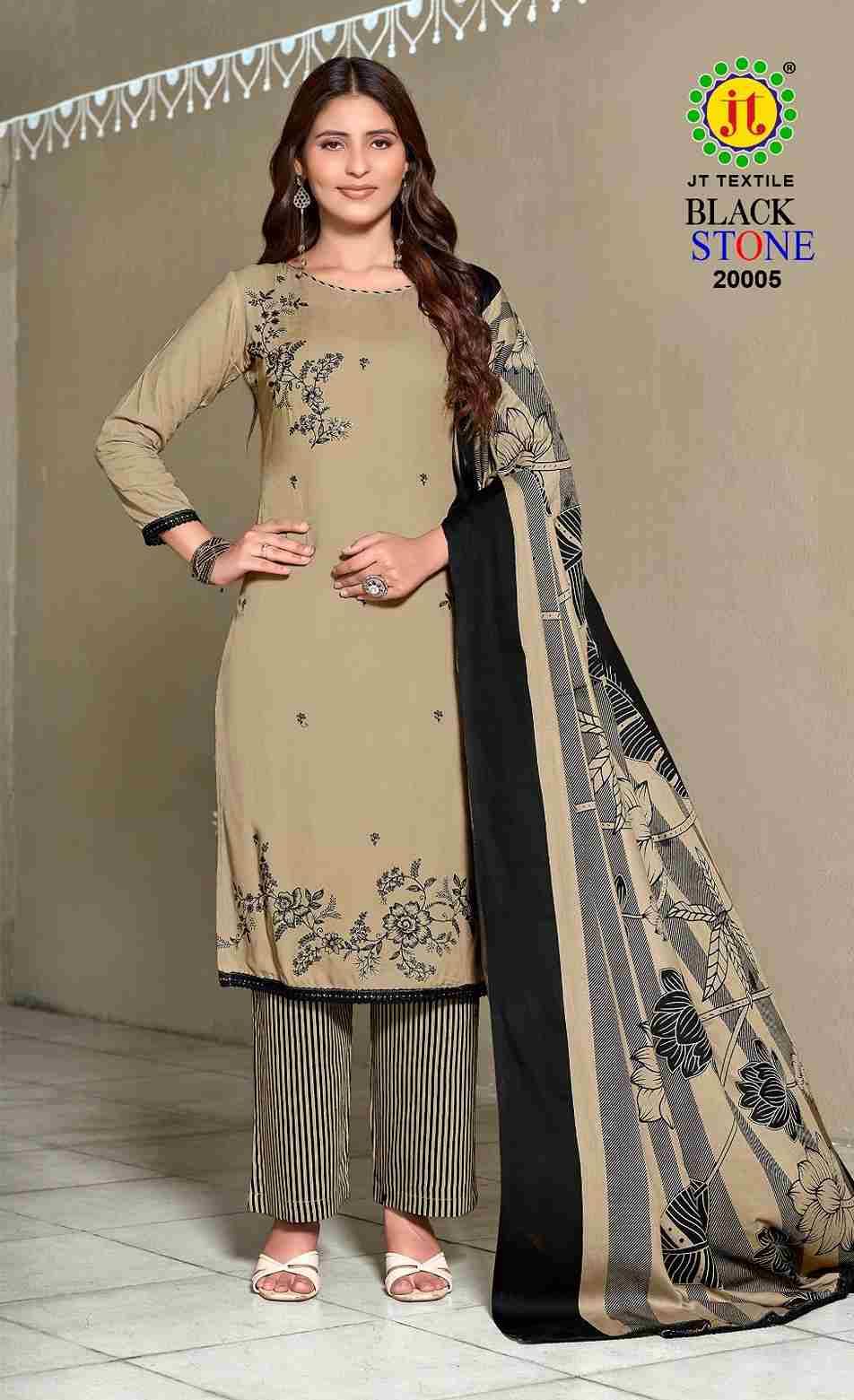 Black Stone Vol-20 By JT 20001 To 20005 Series Beautiful Festive Suits Colorful Stylish Fancy Casual Wear & Ethnic Wear Rayon Dresses At Wholesale Price