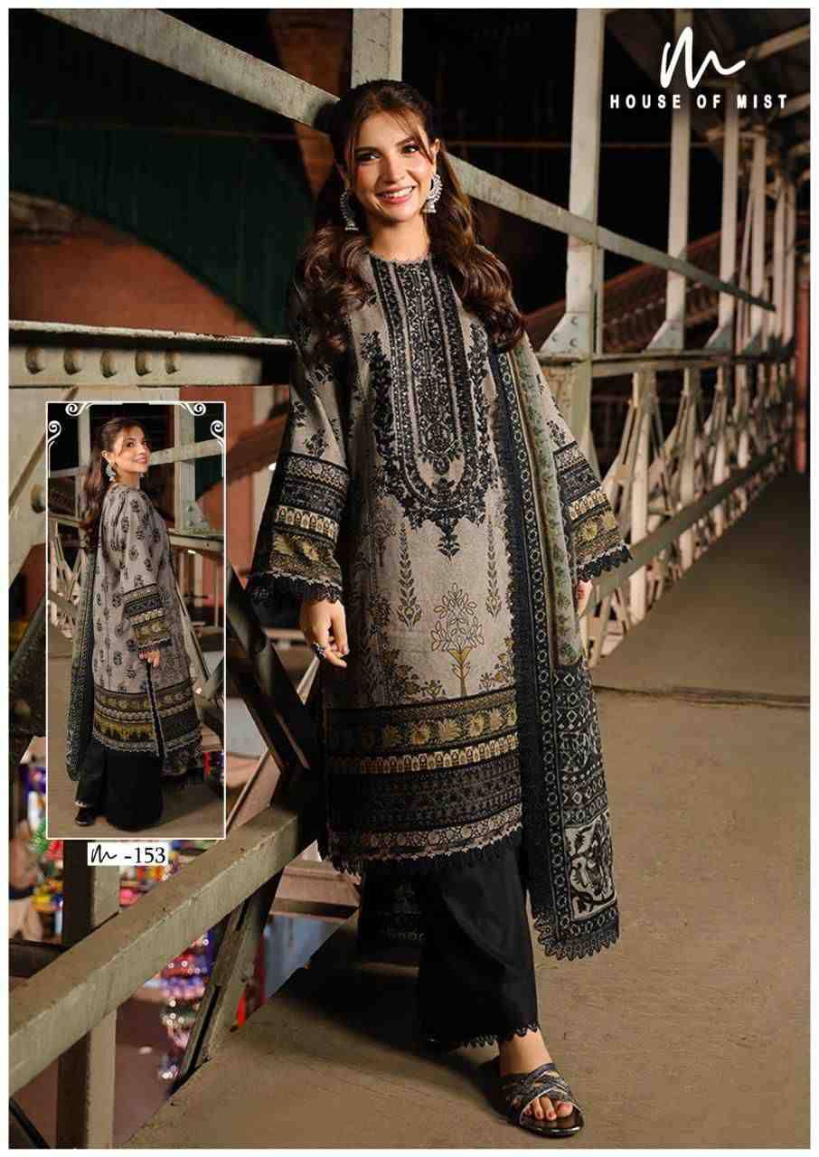 Ghazal Vol-16 By House Of Mist 151 To 156 Series Beautiful Pakistani Suits Colorful Stylish Fancy Casual Wear & Ethnic Wear Pure Cotton Print Dresses At Wholesale Price