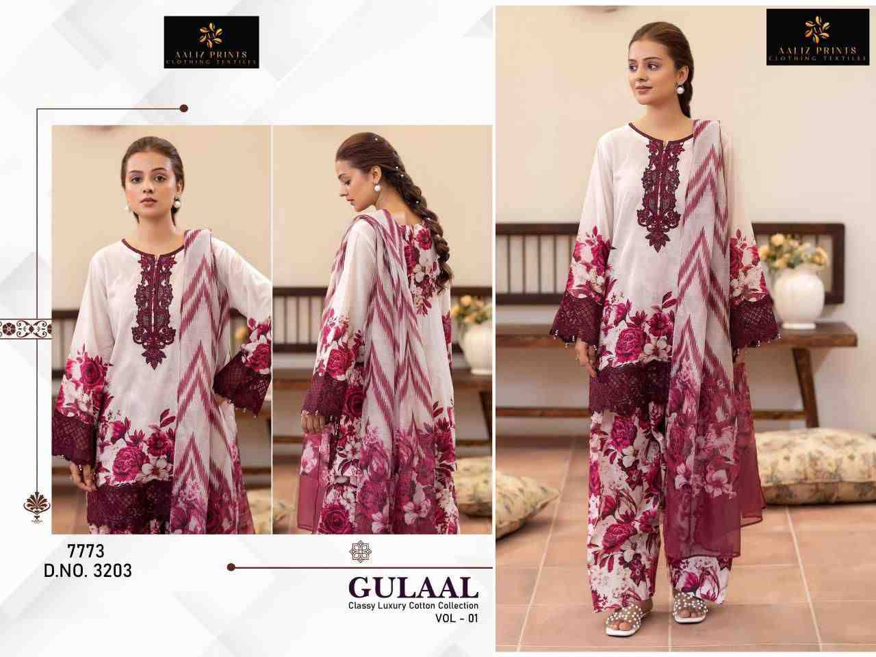 Gulaal Remix By Aaliz Prints 3200 To 3209 Series Beautiful Festive Pakistani Suits Stylish Fancy Colorful Casual Wear & Ethnic Wear Soft Cotton Digital Print Dresses At Wholesale Price