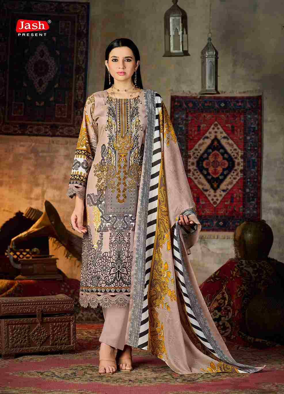 Qurbat Vol-10 By Jash 10001 To 10008 Series Beautiful Festive Suits Stylish Fancy Colorful Casual Wear & Ethnic Wear Cotton Print Dresses At Wholesale Price