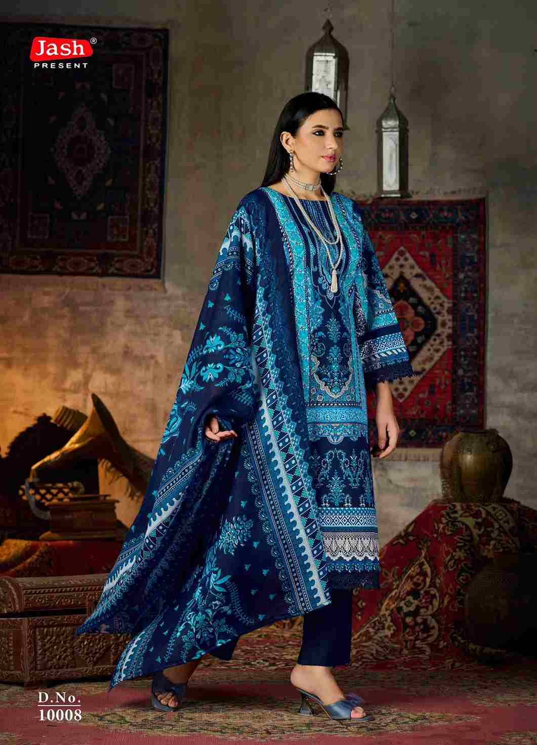 Qurbat Vol-10 By Jash 10001 To 10008 Series Beautiful Festive Suits Stylish Fancy Colorful Casual Wear & Ethnic Wear Cotton Print Dresses At Wholesale Price