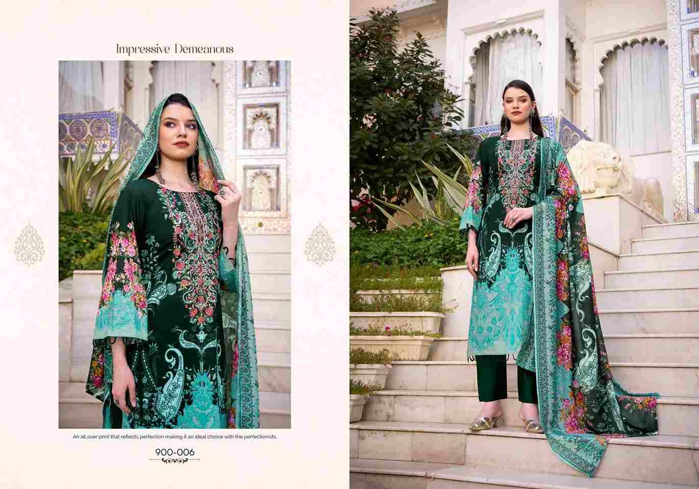Naira Vol-117 By Belliza 900-001 To 900-008 Series Beautiful Festive Suits Stylish Fancy Colorful Casual Wear & Ethnic Wear Pure Cotton Print Dresses At Wholesale Price
