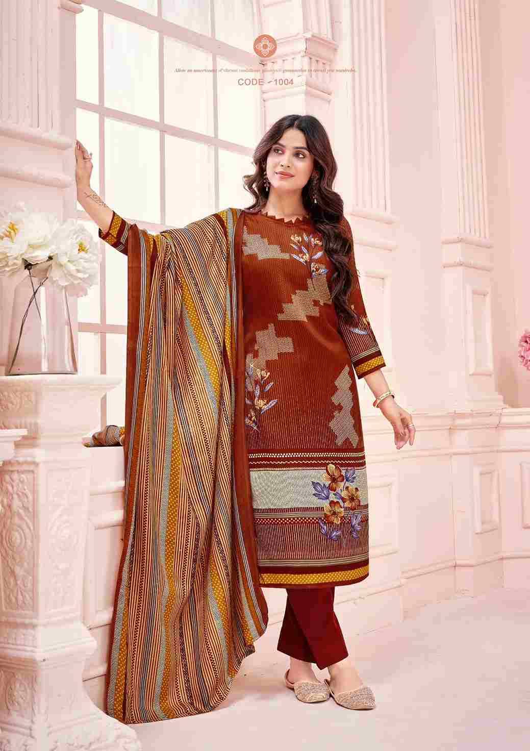 Tania By Roli Moli 1001 To 1008 Series Beautiful Stylish Festive Suits Fancy Colorful Casual Wear & Ethnic Wear & Ready To Wear Pashmina Dresses At Wholesale Price
