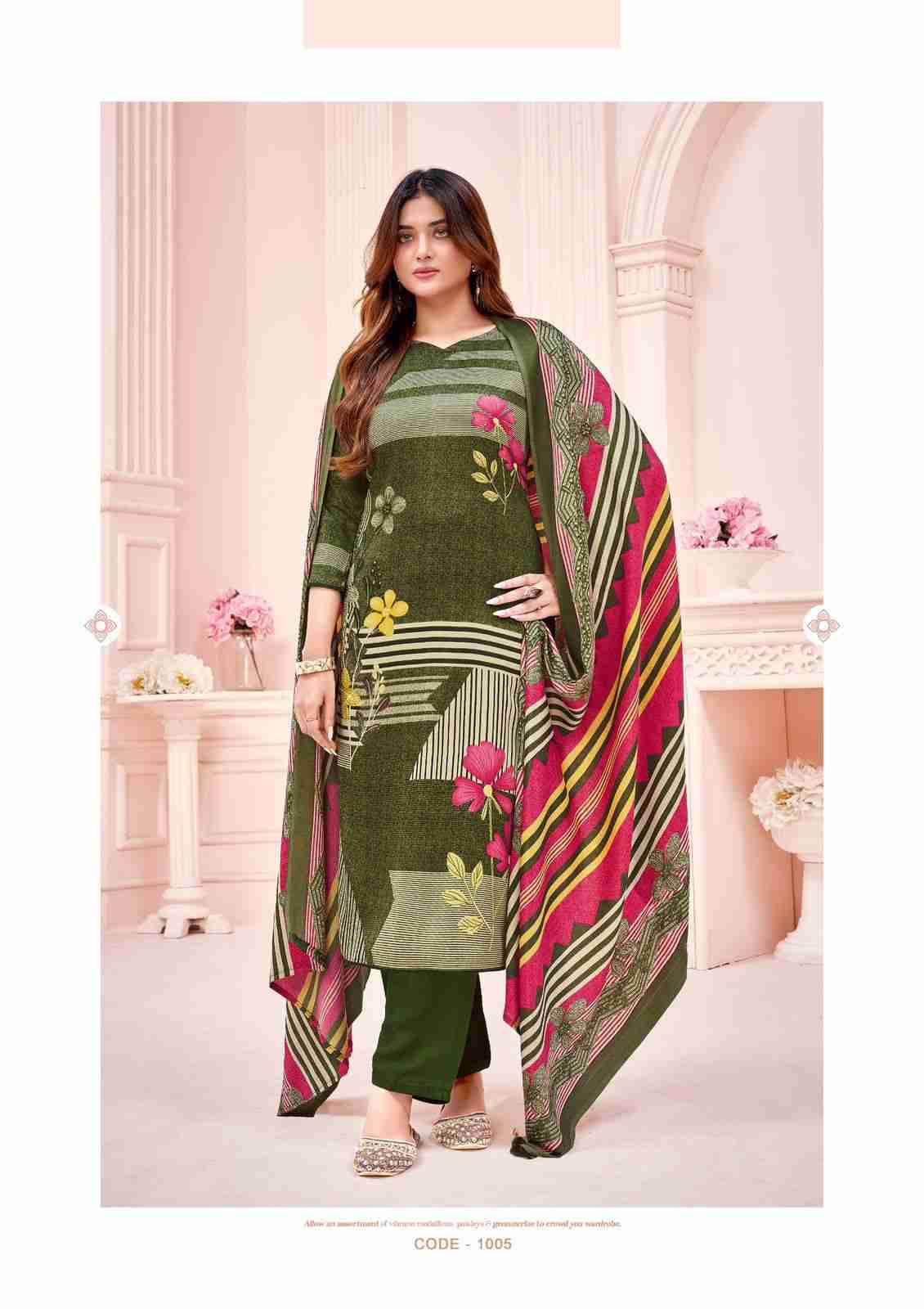 Tania By Roli Moli 1001 To 1008 Series Beautiful Stylish Festive Suits Fancy Colorful Casual Wear & Ethnic Wear & Ready To Wear Pashmina Dresses At Wholesale Price