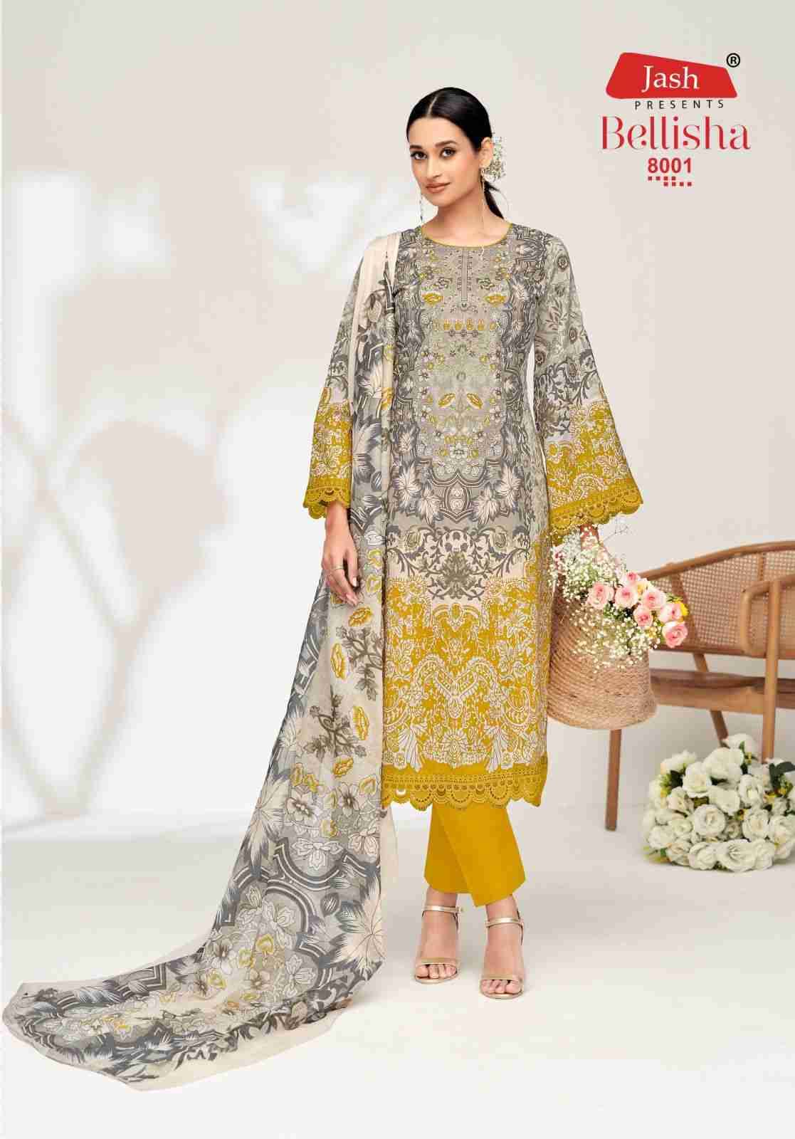 Bellisha Vol-8 By Jash 8001 To 8010 Series Beautiful Festive Suits Stylish Fancy Colorful Casual Wear & Ethnic Wear Cotton Print Dresses At Wholesale Price