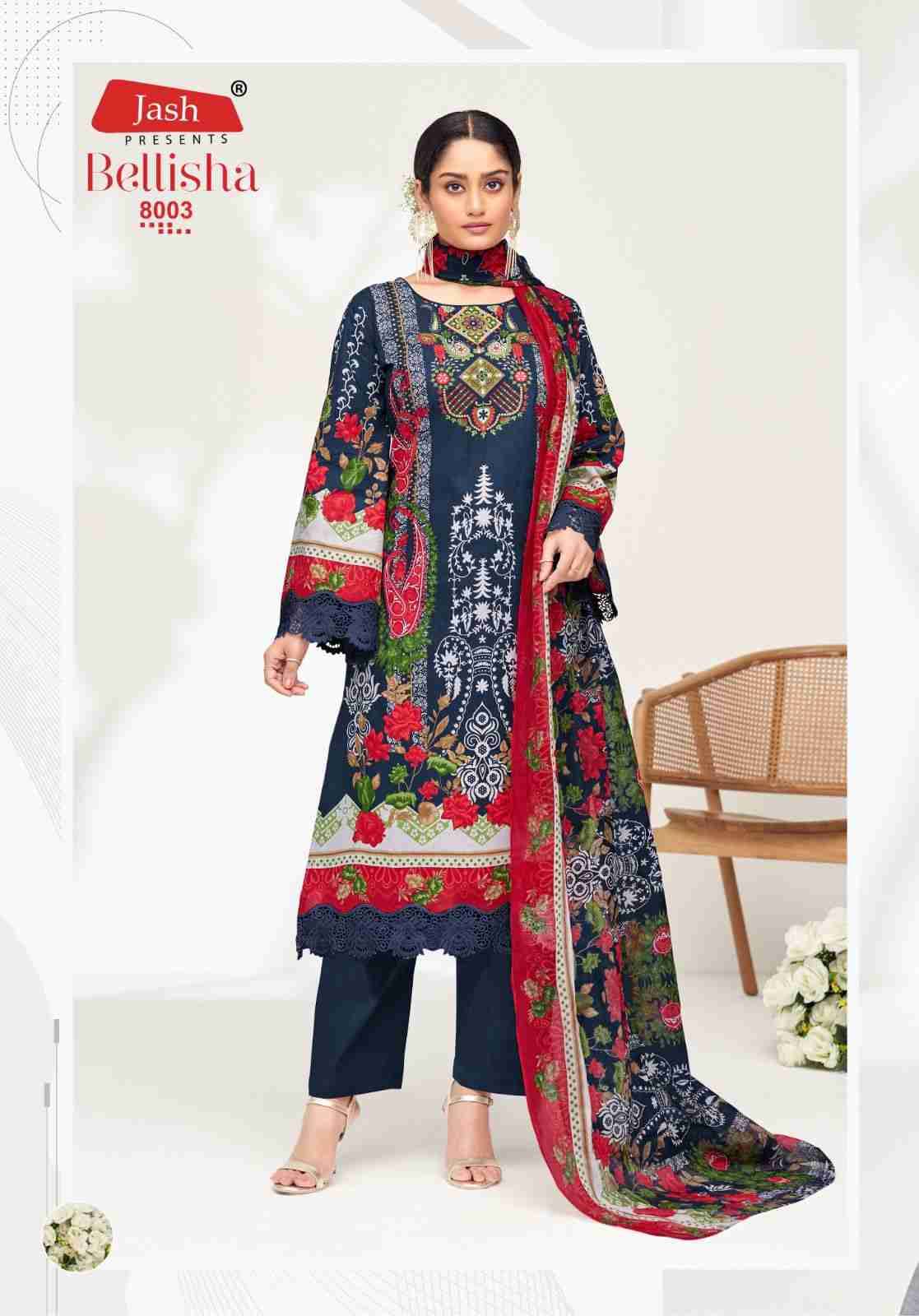 Bellisha Vol-8 By Jash 8001 To 8010 Series Beautiful Festive Suits Stylish Fancy Colorful Casual Wear & Ethnic Wear Cotton Print Dresses At Wholesale Price