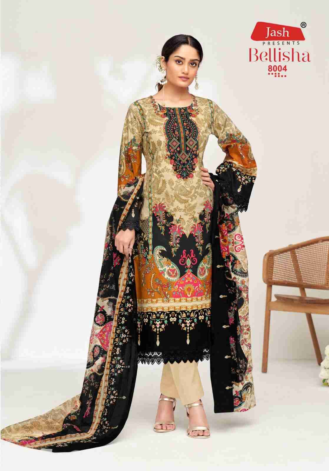Bellisha Vol-8 By Jash 8001 To 8010 Series Beautiful Festive Suits Stylish Fancy Colorful Casual Wear & Ethnic Wear Cotton Print Dresses At Wholesale Price