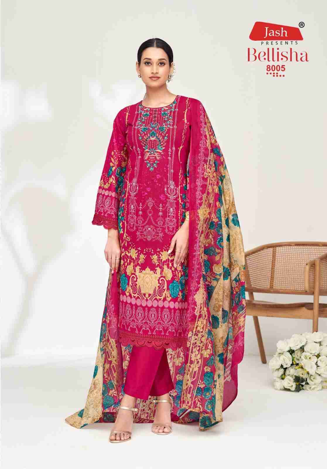 Bellisha Vol-8 By Jash 8001 To 8010 Series Beautiful Festive Suits Stylish Fancy Colorful Casual Wear & Ethnic Wear Cotton Print Dresses At Wholesale Price