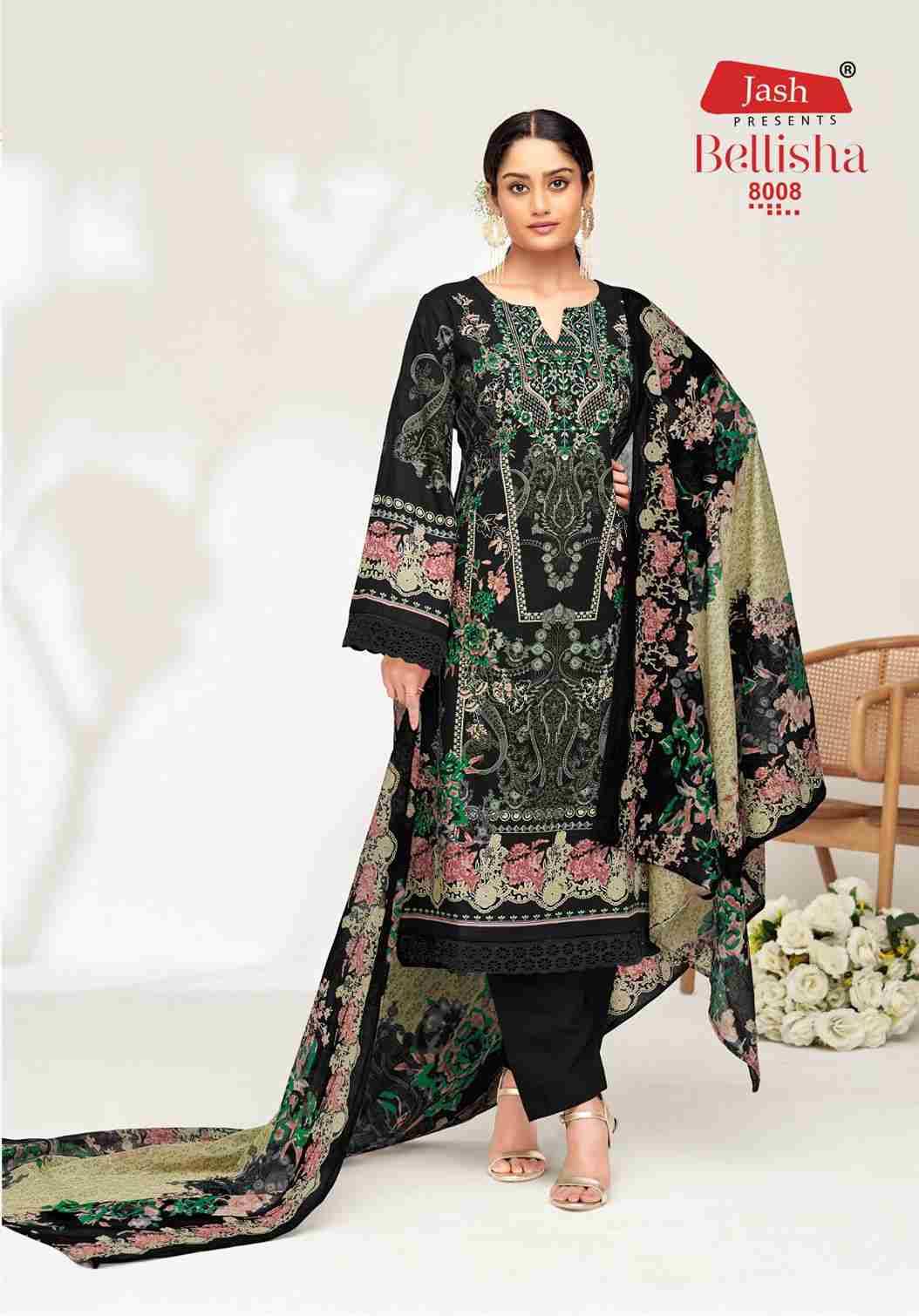 Bellisha Vol-8 By Jash 8001 To 8010 Series Beautiful Festive Suits Stylish Fancy Colorful Casual Wear & Ethnic Wear Cotton Print Dresses At Wholesale Price