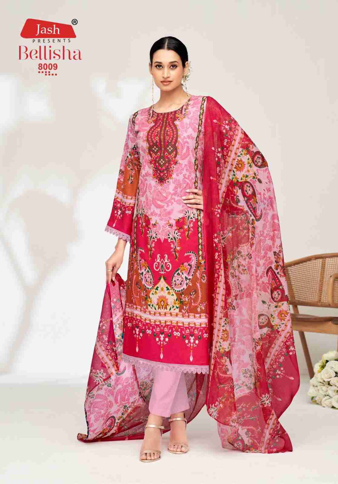 Bellisha Vol-8 By Jash 8001 To 8010 Series Beautiful Festive Suits Stylish Fancy Colorful Casual Wear & Ethnic Wear Cotton Print Dresses At Wholesale Price