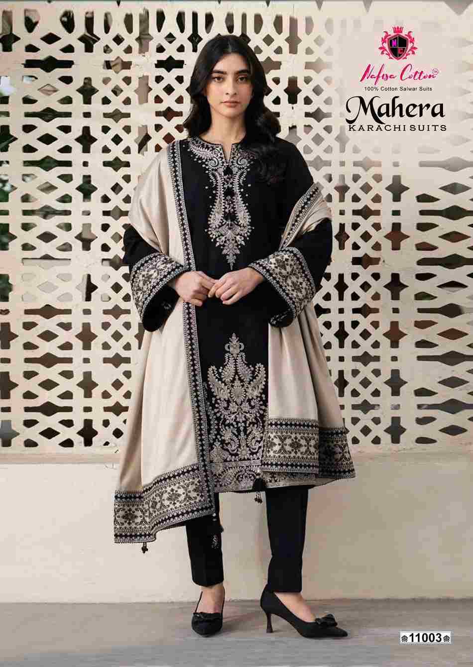 Mahera Vol-11 By Nafisa Cotton 11001 To 11006 Series Beautiful Festive Suits Stylish Fancy Colorful Casual Wear & Ethnic Wear Soft Cotton Print Dresses At Wholesale Price