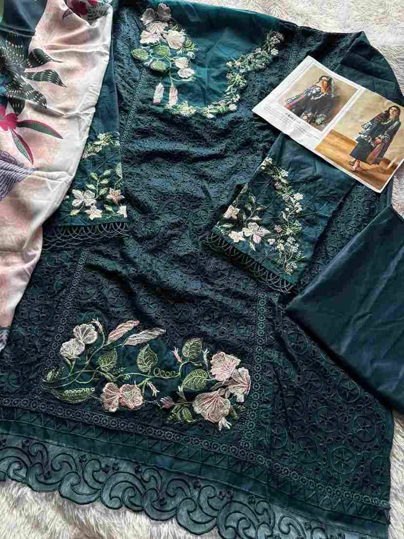 Johra Hit Design 176-D By Johra Tex Beautiful Pakistani Suits Colorful Stylish Fancy Casual Wear & Ethnic Wear Cambric Cotton Embroidered Dresses At Wholesale Price