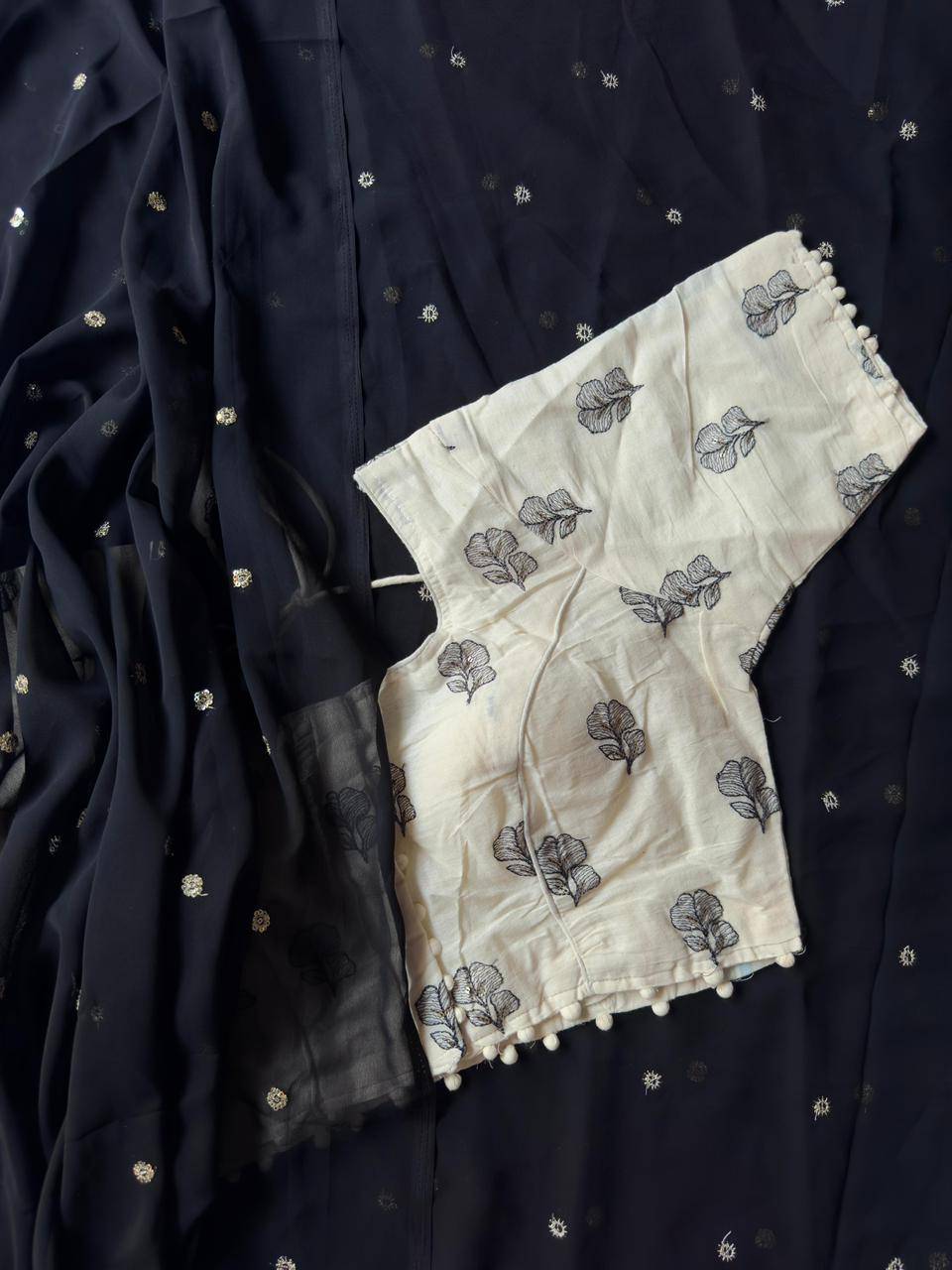 Vt-Tikli By Fashid Wholesale 01 To 02 Series Indian Traditional Wear Collection Beautiful Stylish Fancy Colorful Party Wear & Occasional Wear Georgette Sarees At Wholesale Price
