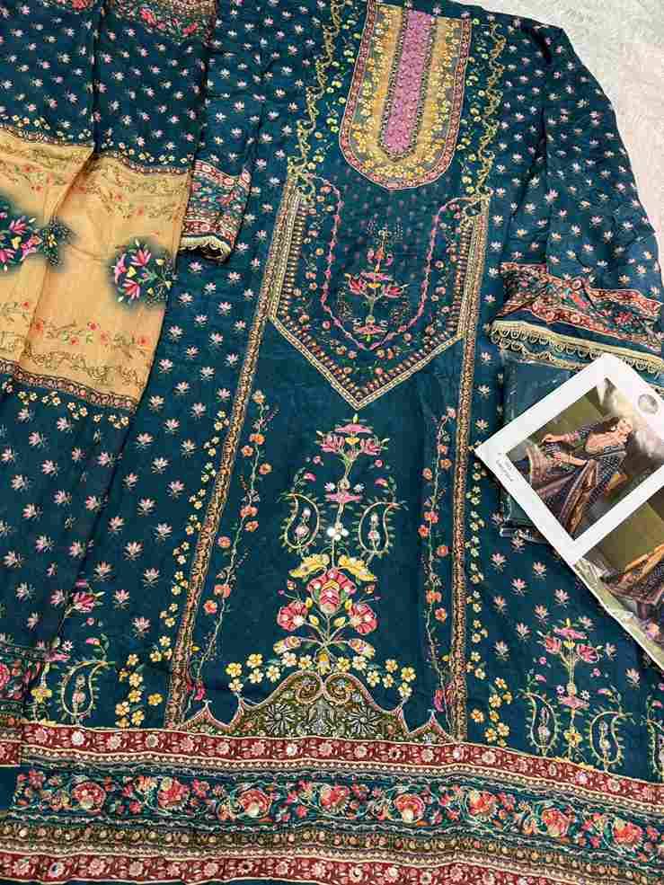 Mehboob Tex Hit Design 1725 Colours By Mehboob Tex 1725-A To 1725-D Series Beautiful Pakistani Suits Stylish Fancy Colorful Party Wear & Occasional Wear Pure Viscose Muslin Dresses At Wholesale Price